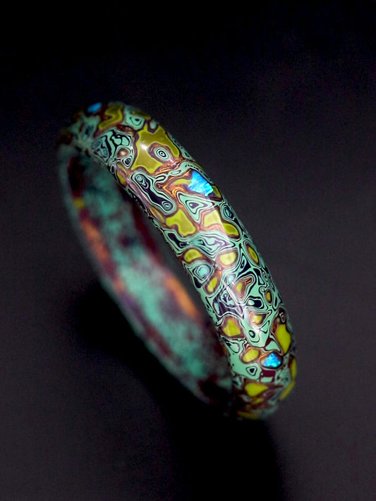 Natural Lacquer Artisan Bracelet（Dunhuang Ember）