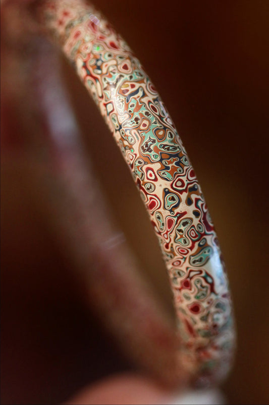 Natural Lacquer Artisan Bracelet（Petalfall）